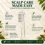 Precision Scalp Serum Applicator & Hair Growth Massager